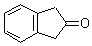 2-茚酮的分子结构图